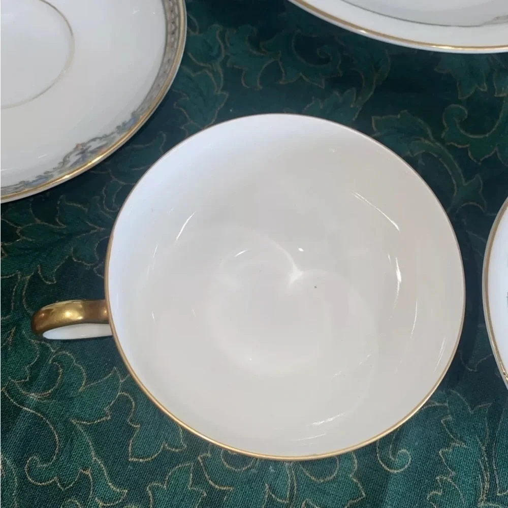 7 Piece Place Setting ART‎ DECO PAUL MULLER, SELB, BAVARIA, 